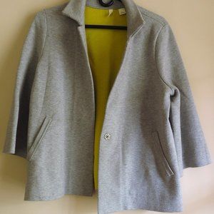 MOTH Anthropologie women's gray blazer size M